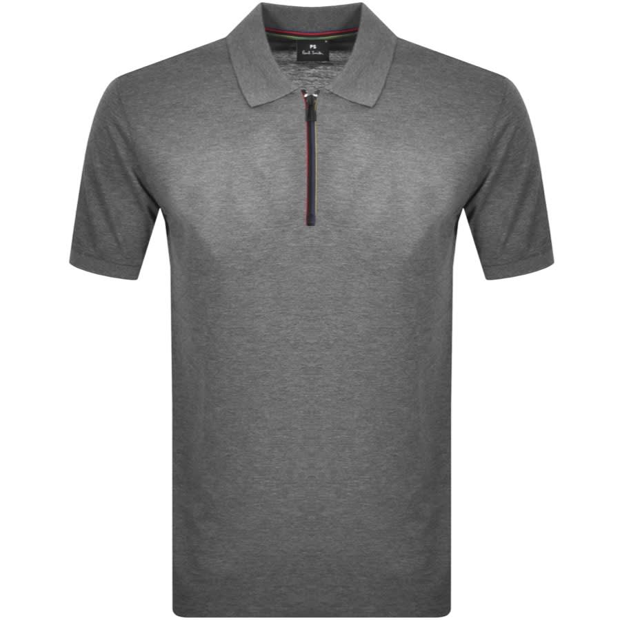 Alternative Image for ProductPS By Paul Smith Regular Polo T Shirt Grey1